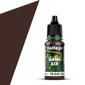 Vallejo 76.045 GameAir hnedá airbrush farba 18 ml