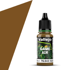 Vallejo 76.043 GameAir hnedá airbrush farba 18 ml