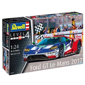 Revell Ford GT Le Mans 2017 Model kit Auto 1:24, 88 dielov