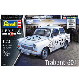 Revell Trabant 601S "Builder's Choice" Model kit Auto 1:24, 138 dielov