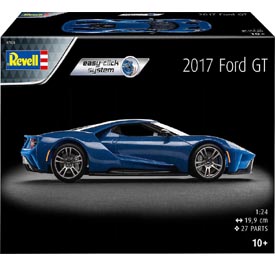 Revell 2017 Ford GT Model kit Auto 1:24, 27 dielov