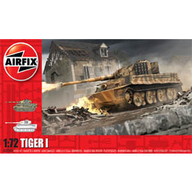 Airfix Tiger 1 Model Set tanku 1:72, 84 dielov