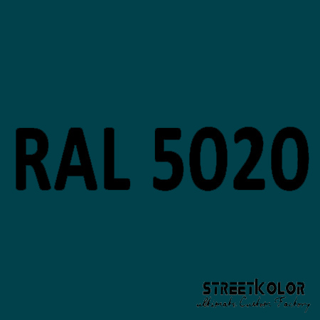 RAL 5020 farba nariedená, lakovateľná, 1 liter