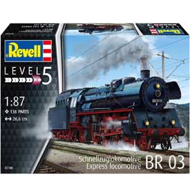 Revell Express Locomotive BR03 Model Set lokomotívy 1:87, 136 dielov