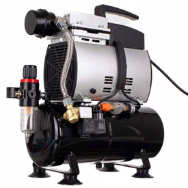 Airbrush kompresor FENGDA ® as-600 s výkonom až 44l/min.