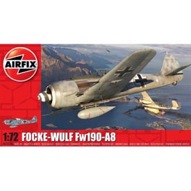 Airfix Focke-Wulf Fw190A-8 Model Set lietadlo 1:72, 53 dielov