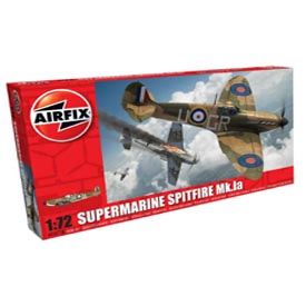 Airfix Supermarine Spitfire Mk.Ia Model Set lietadlo 1:72, 36 dielov