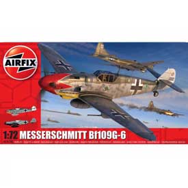 Airfix Messerschmitt Bf109G-6 Model Set lietadlo 1:72, 41 dielov