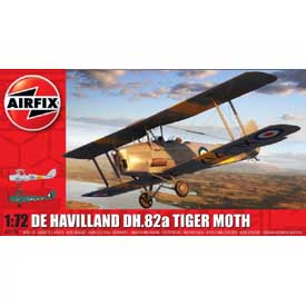 Airfix De Havilland Tiger Moth Model Set lietadlo 1:72,  42 dielov