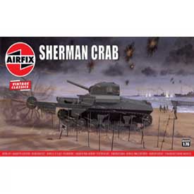 Airfix Sherman Crab Model Set tanku 1:76, 72 dielov