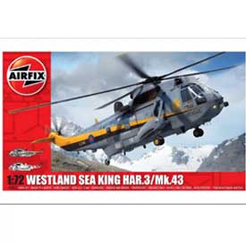 Airfix Westland Sea King HAR.3/Mk.43 Model Set vrtulníka 1:72, 135 dielov