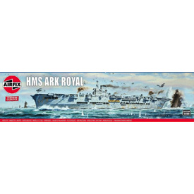 Airfix HMS Ark Royal Model Set lode 1:600, 171 dielov