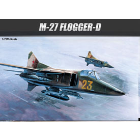 Academy MIG-27 Flogger-D Model Set lietadla 1:72, 44 dielov