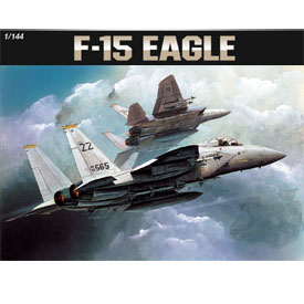 Academy McDonnell Douglas F-15 Eagle Model Set lietadla 1:144, 18 dielov