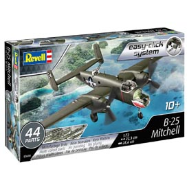 Revell North American B-25 Mitchell Model kit lietadla 1:72, 44 dielov