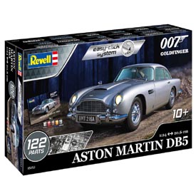 Revell Aston Martin DB5 James Bond 007 Goldfinger Model kit auta 1:72, 122 dielov