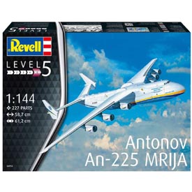 Revell Antonov An-225 Mrija Model Set lietadlo 1:144, 203 dielov