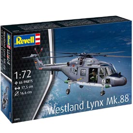 Revell Westland Lynx Model Set vrtuľník 1:72, 66 dielov